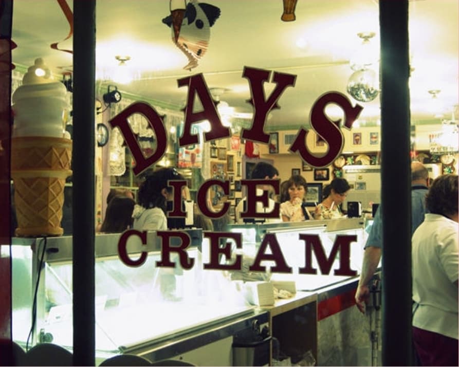 Vintage window logo